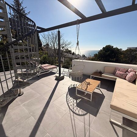 168 négyzetméteres, 2 hálószobás Apartman 3 fürdőszobával Torremuelle területén Benalmádena Kültér fotó