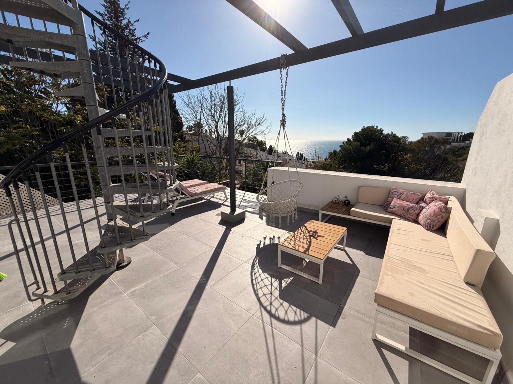 168 négyzetméteres, 2 hálószobás Apartman 3 fürdőszobával Torremuelle területén Benalmádena Kültér fotó