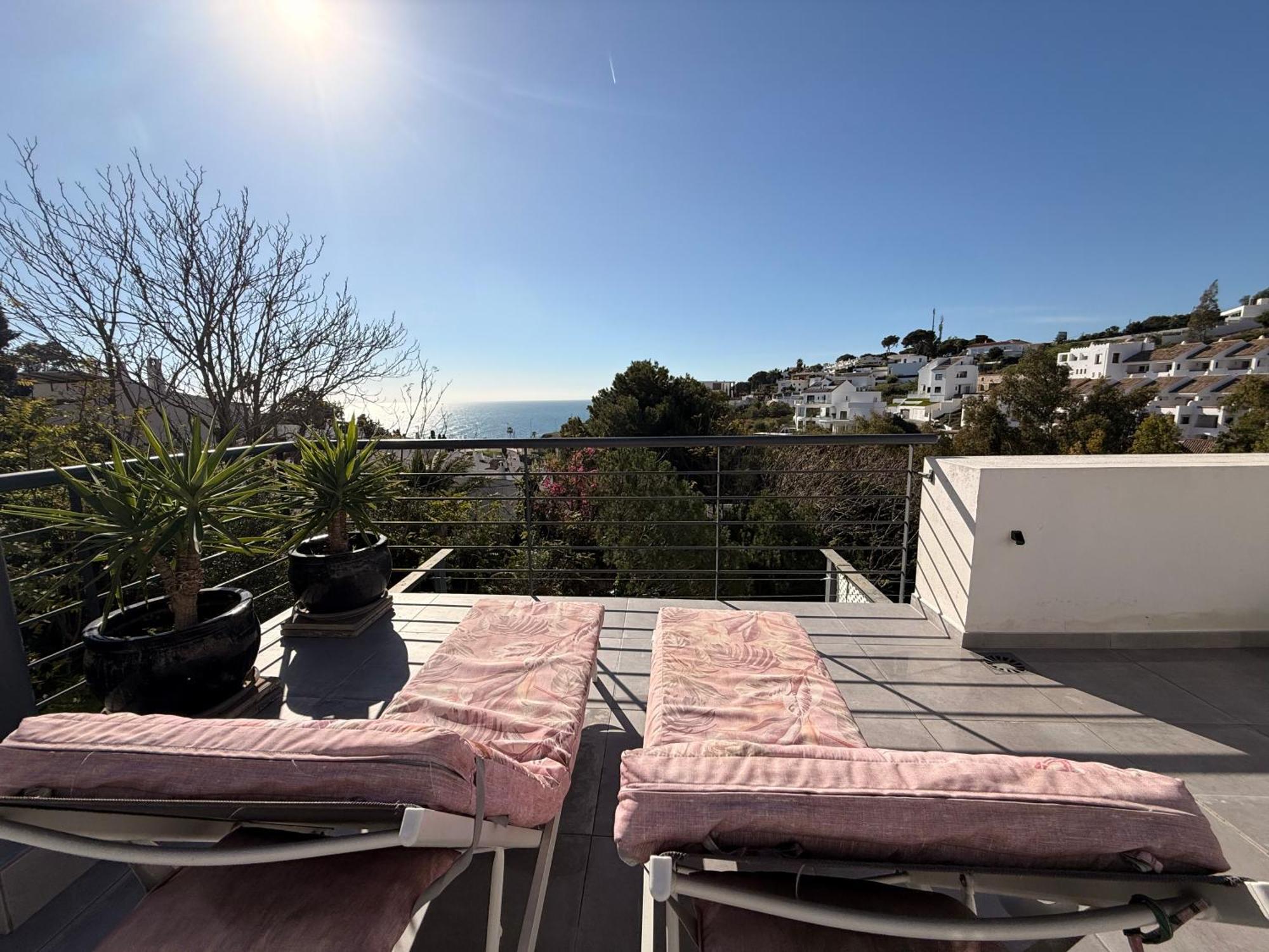 168 négyzetméteres, 2 hálószobás Apartman 3 fürdőszobával Torremuelle területén Benalmádena Kültér fotó